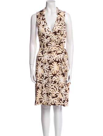 Diane von Furstenberg Silk Knee-Length Dress