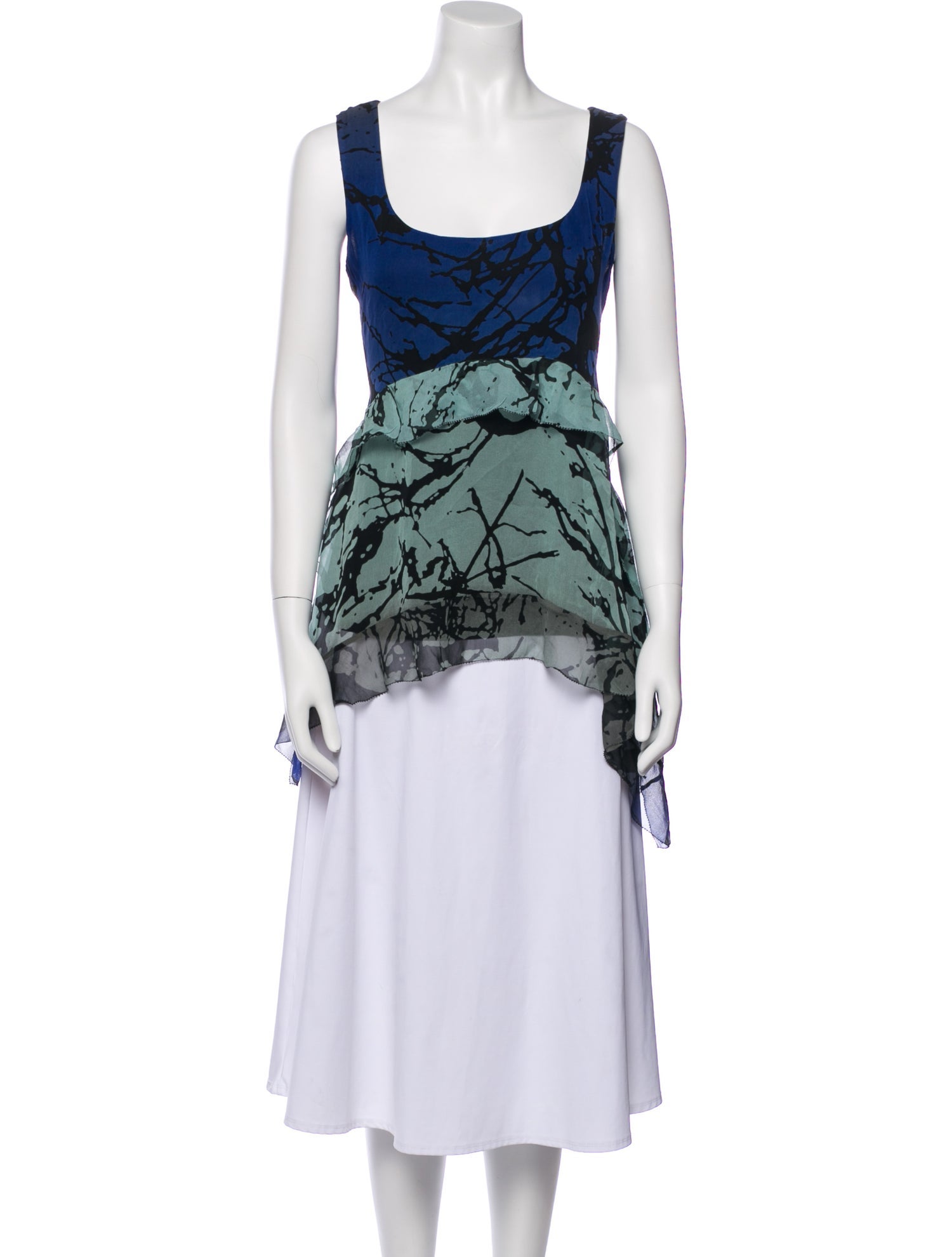 Diane von Furstenberg Silk Printed Top