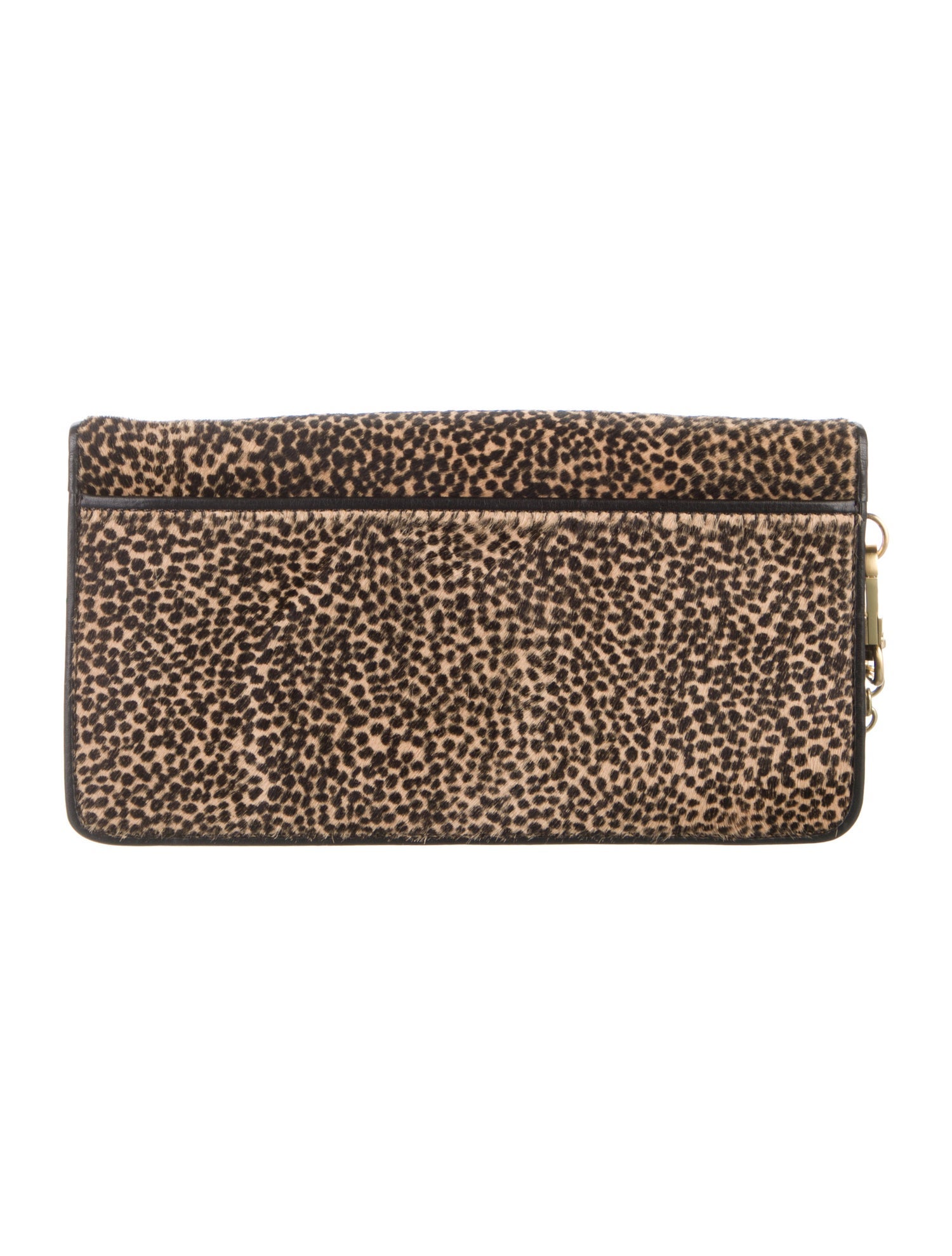 Diane von Furstenberg Ponyhair Printed Wristlet w/ Tags