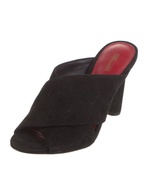 Diane von Furstenberg Suede Slides