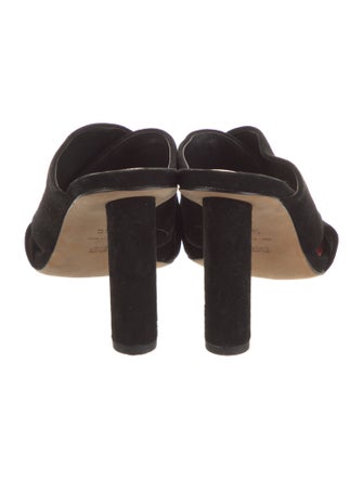 Diane von Furstenberg Suede Slides