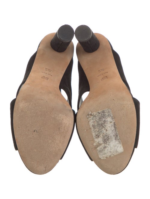 Diane von Furstenberg Suede Slides