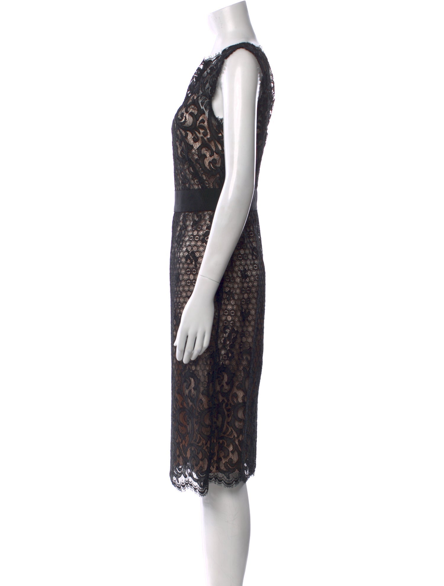 Diane von Furstenberg Silk Knee-Length Dress