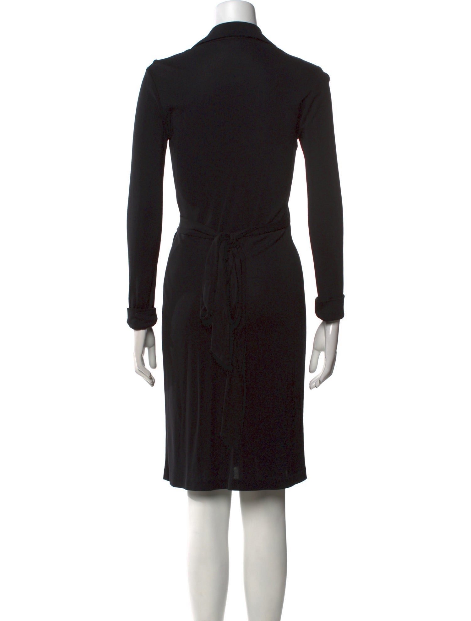 Diane von Furstenberg V-Neck Knee-Length Dress
