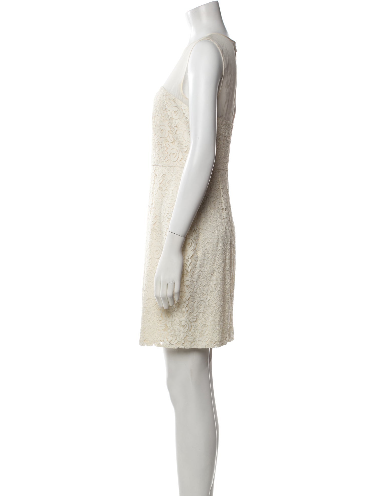 Diane von Furstenberg Crew Neck Mini Dress