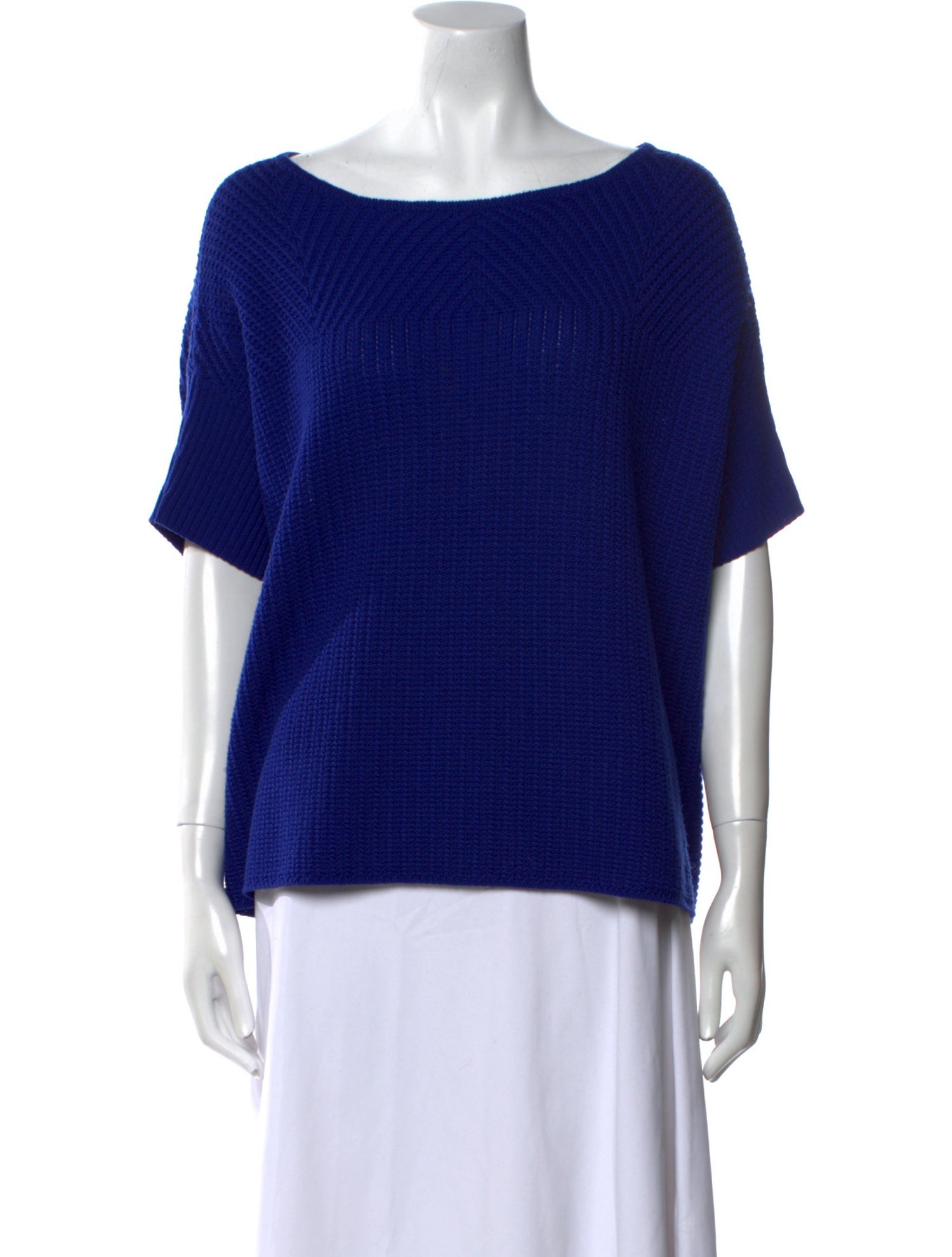 Diane von Furstenberg Wool Bateau Neckline Sweater