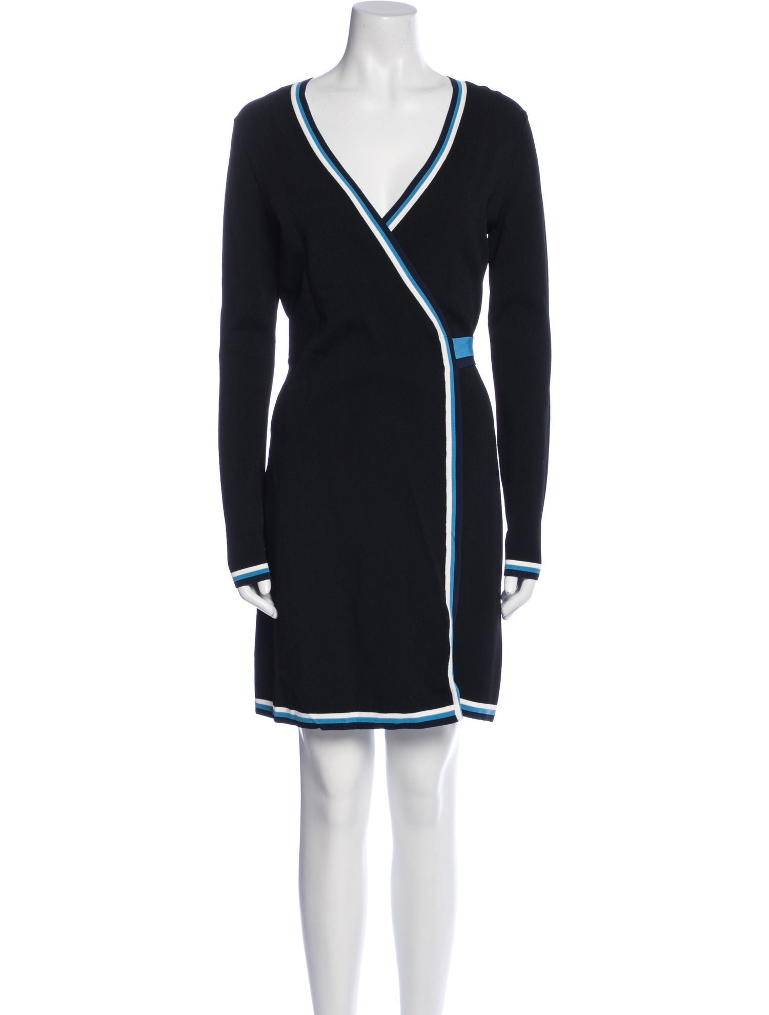 Diane von Furstenberg V-Neck Mini Dress