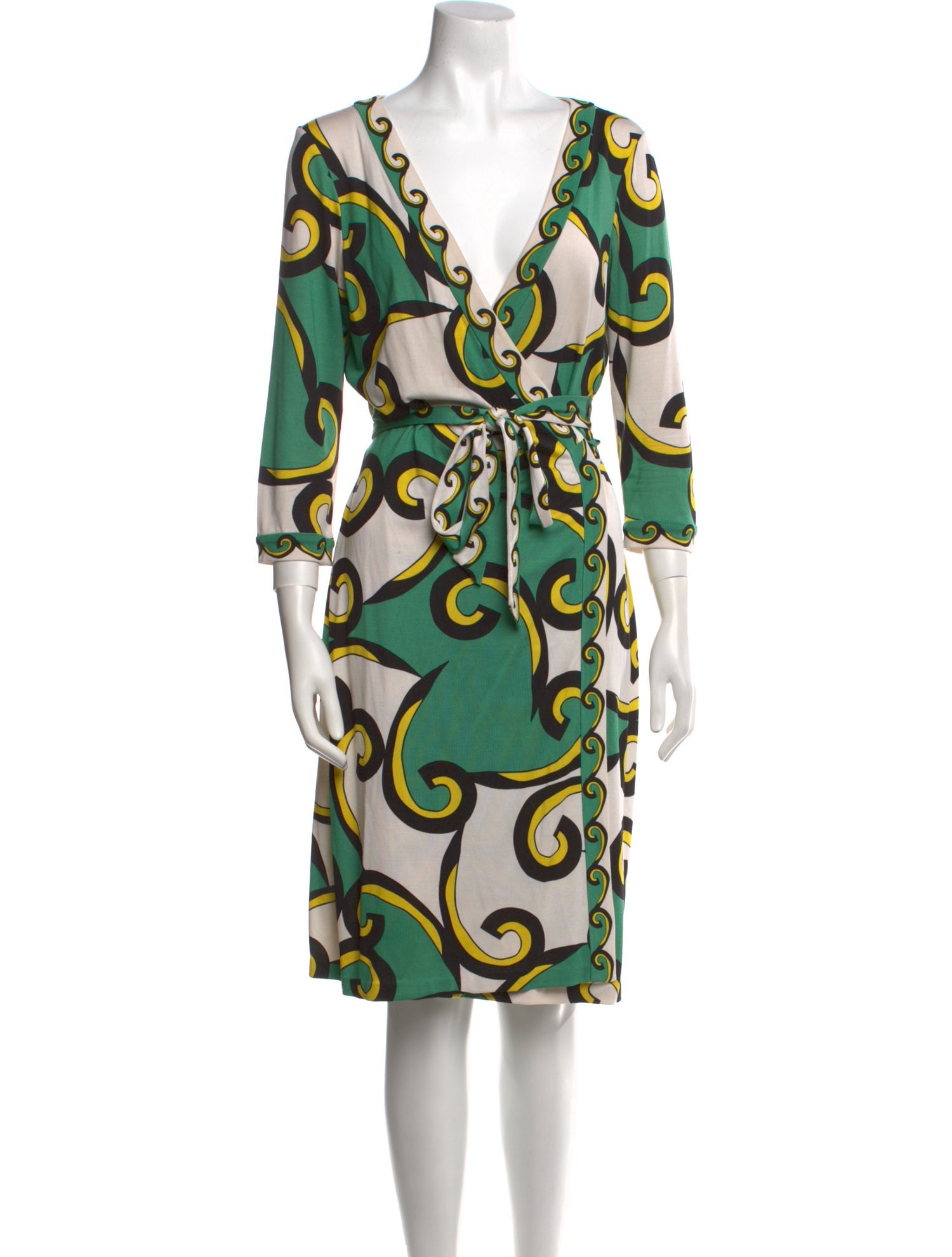 Diane von Furstenberg Silk Knee-Length Dress