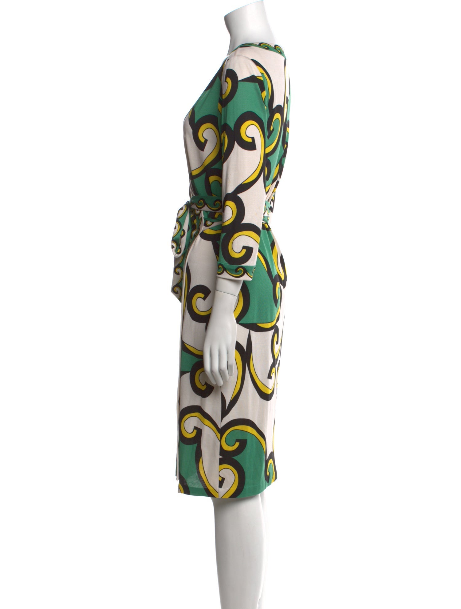 Diane von Furstenberg Silk Knee-Length Dress