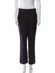 Diane von Furstenberg Polka Dot Print Straight Leg Pants