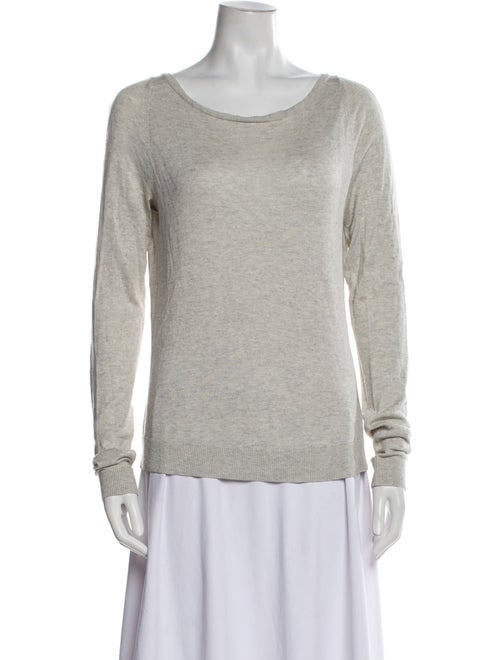Diane von Furstenberg Silk Scoop Neck Sweater