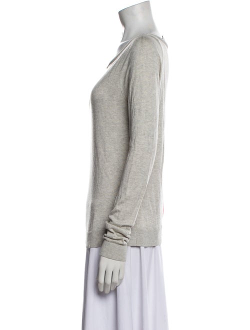 Diane von Furstenberg Silk Scoop Neck Sweater