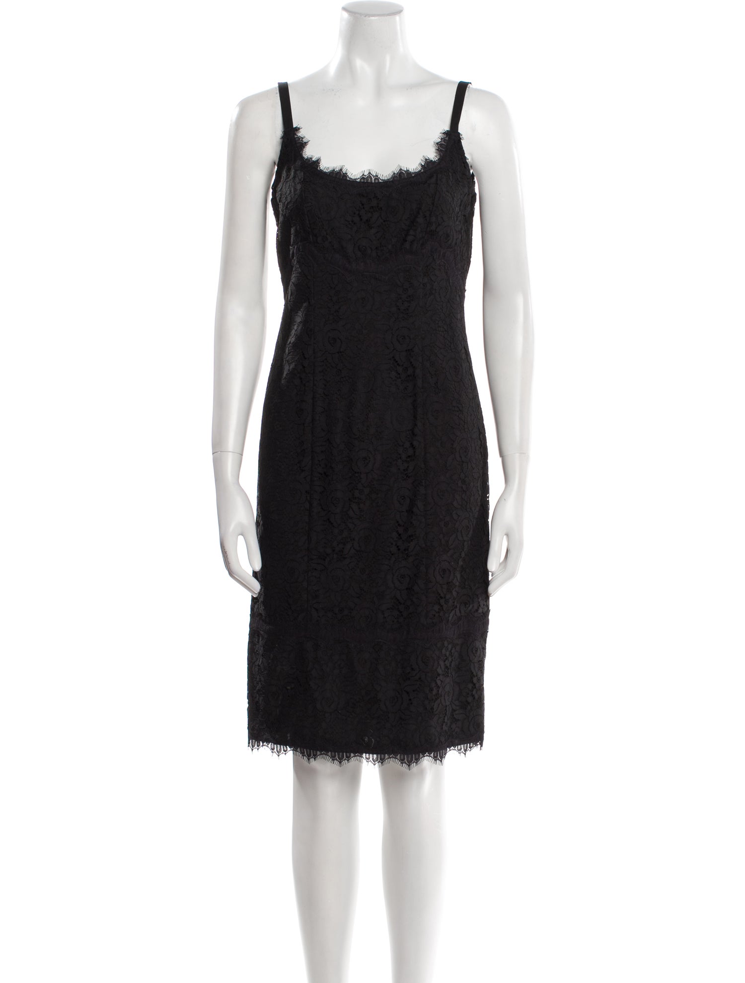 Diane von Furstenberg Scoop Neck Knee-Length Dress