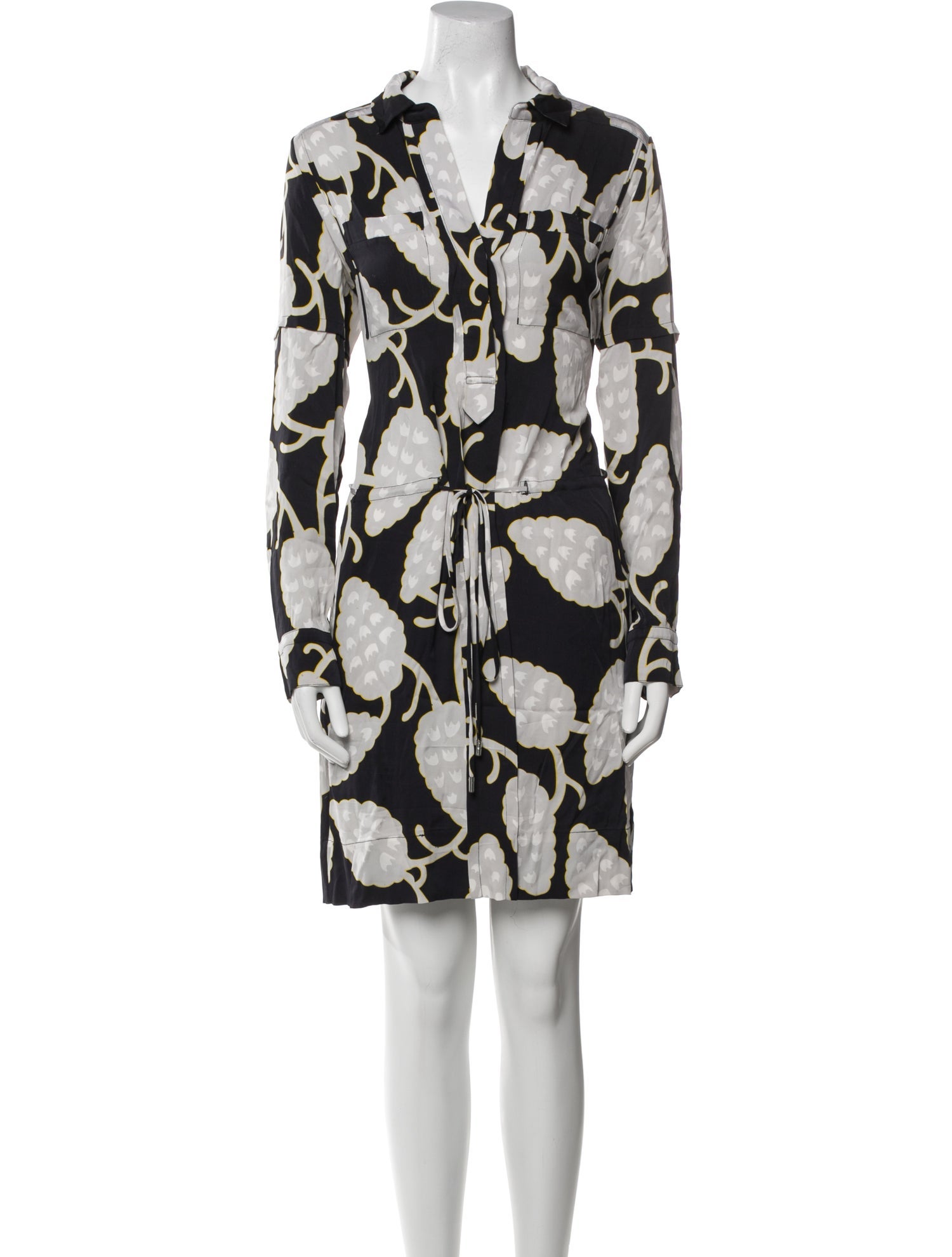 Diane von Furstenberg Silk Knee-Length Dress