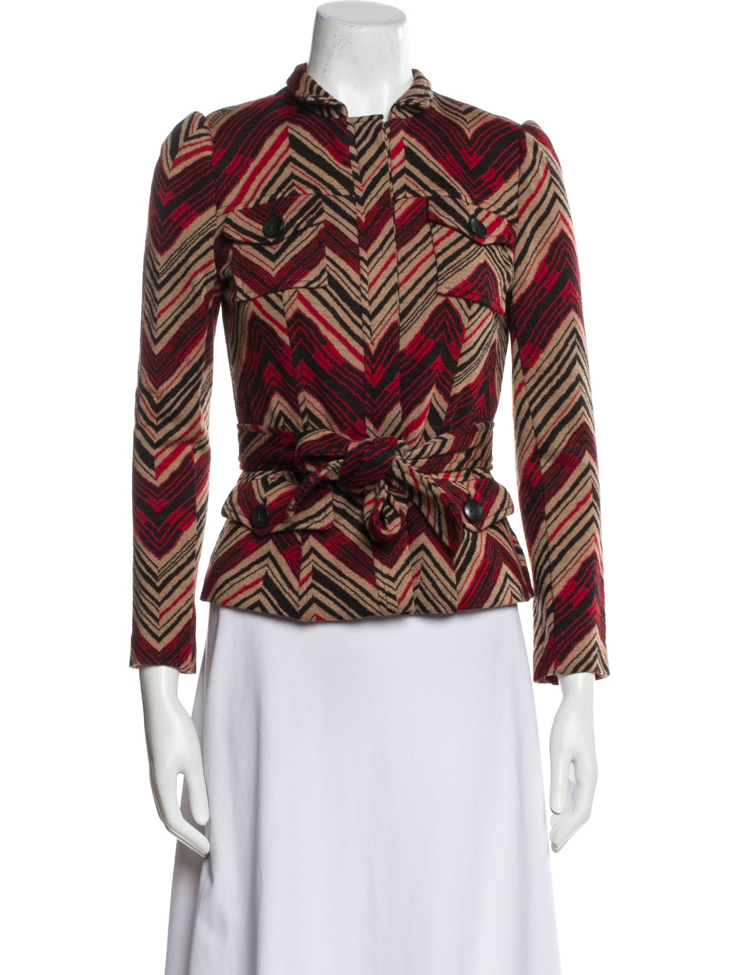 Diane von Furstenberg Printed Evening Jacket