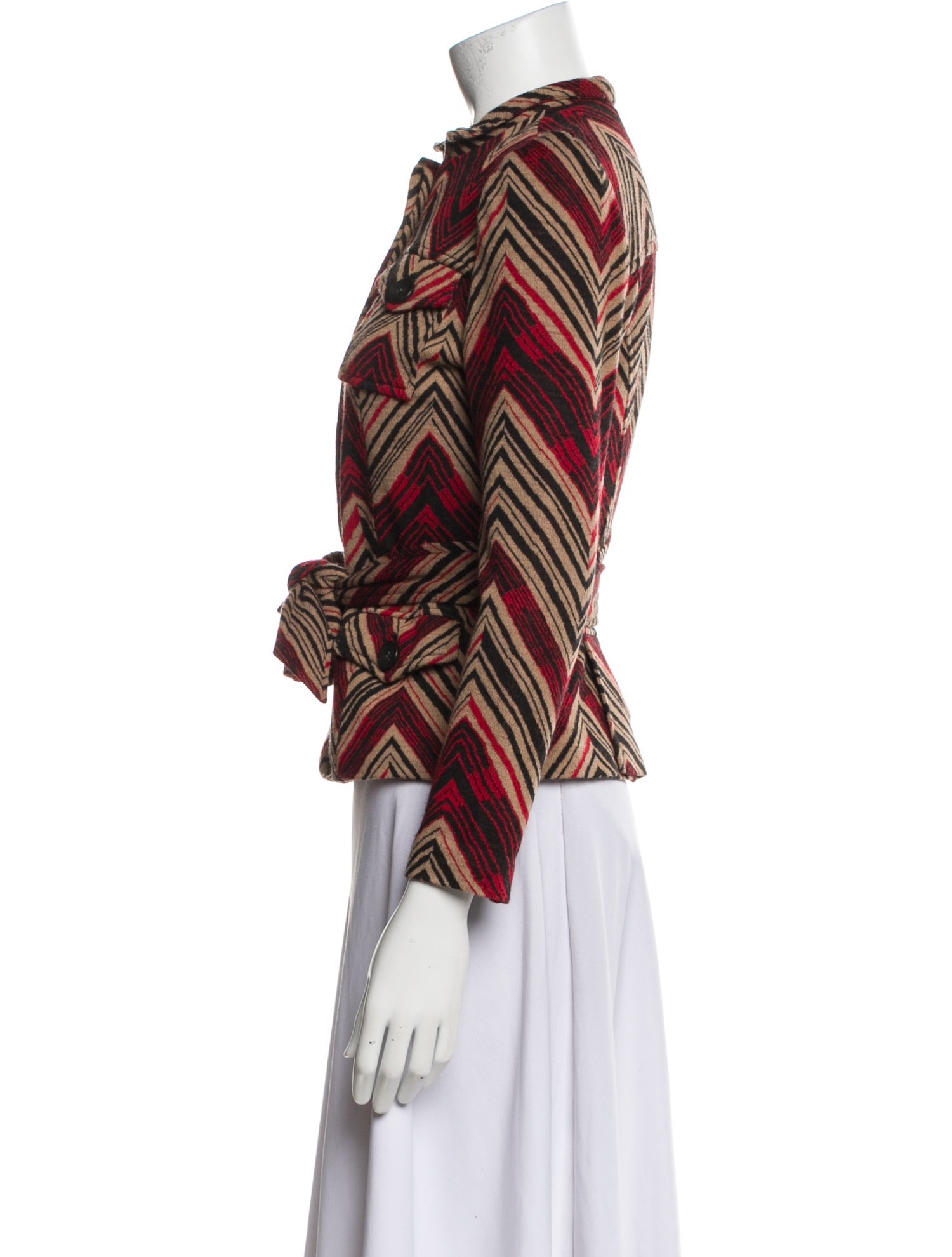 Diane von Furstenberg Printed Evening Jacket