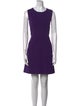 Diane von Furstenberg Crew Neck Mini Dress