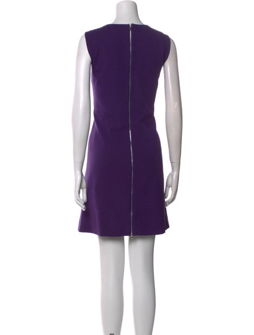 Diane von Furstenberg Crew Neck Mini Dress