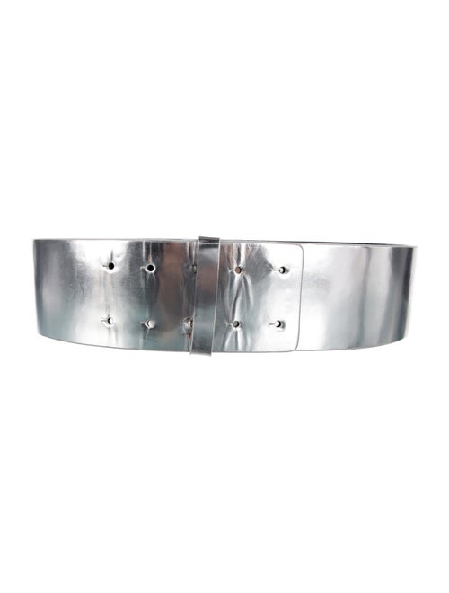 Diane von Furstenberg Wide Patent Leather Waist Belt