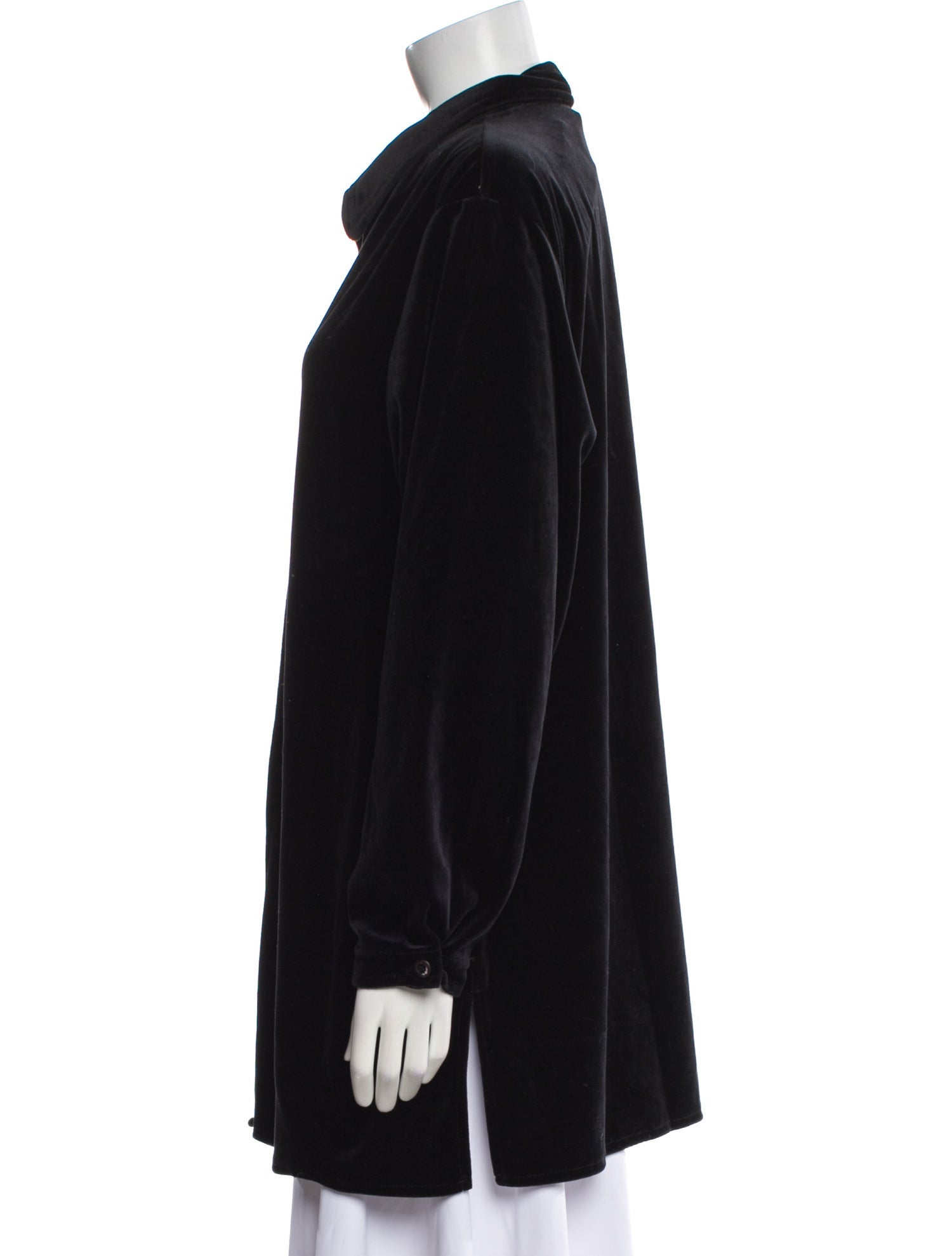 Diane von Furstenberg Long Sleeve Button-Up Top