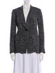 Diane von Furstenberg Printed Blazer