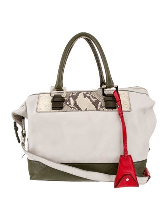 Diane von Furstenberg Leather Top Handle Bag