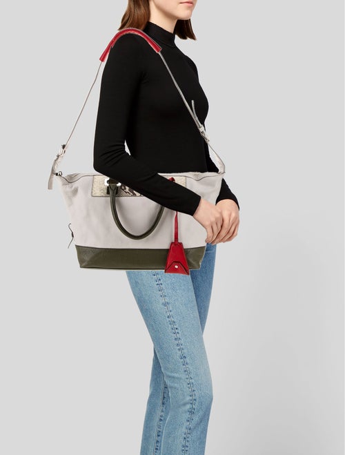 Diane von Furstenberg Leather Top Handle Bag