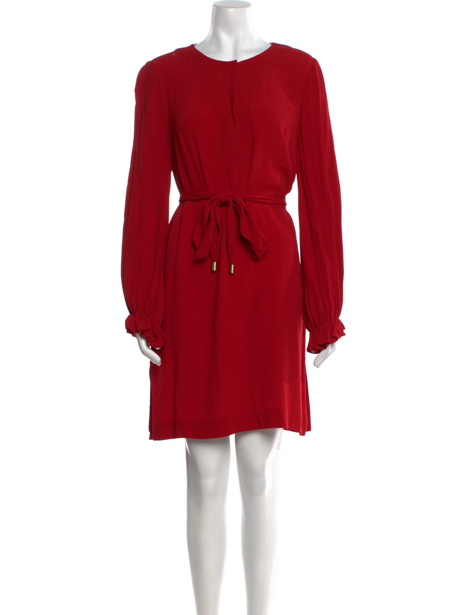 Diane von Furstenberg Crew Neck Mini Dress