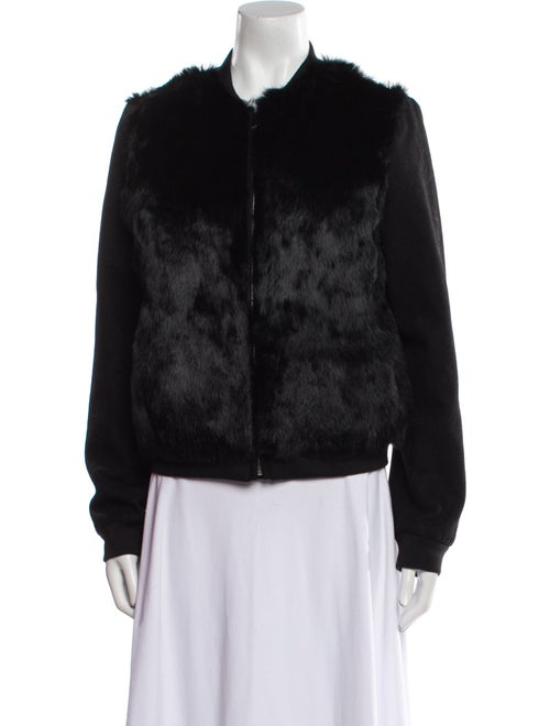 Diane von Furstenberg Wool Fur Jacket
