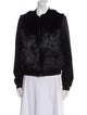 Diane von Furstenberg Wool Fur Jacket