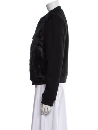 Diane von Furstenberg Wool Fur Jacket