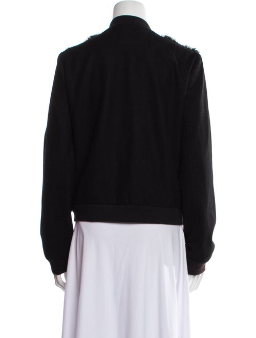 Diane von Furstenberg Wool Fur Jacket