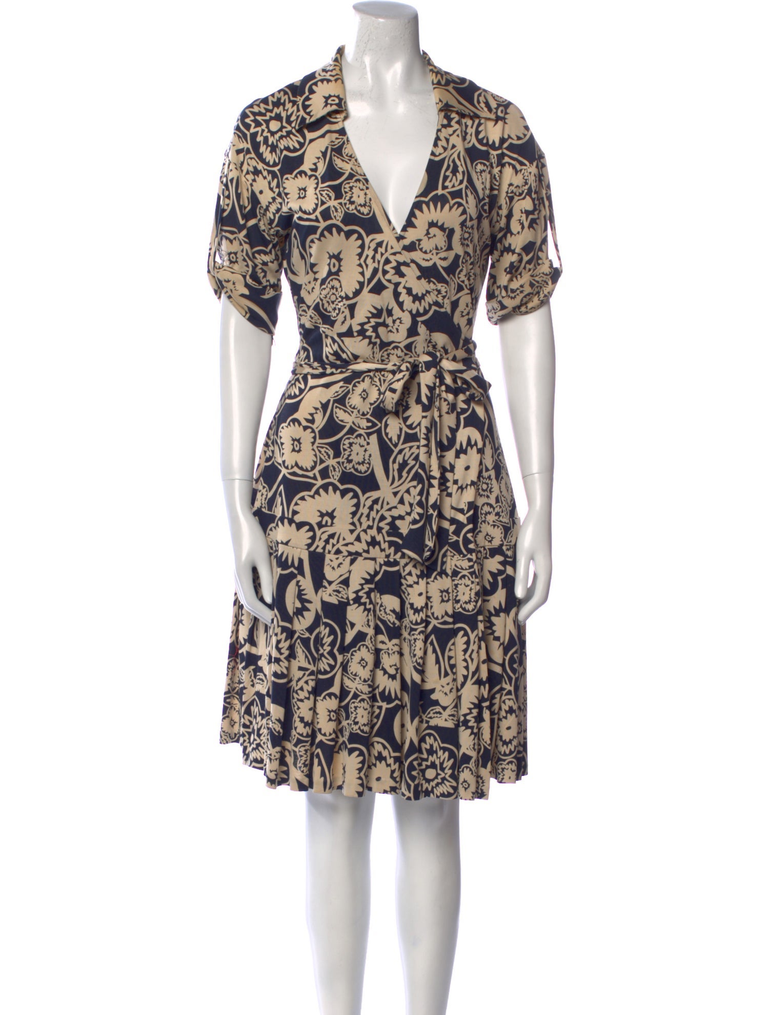Diane von Furstenberg Silk Knee-Length Dress