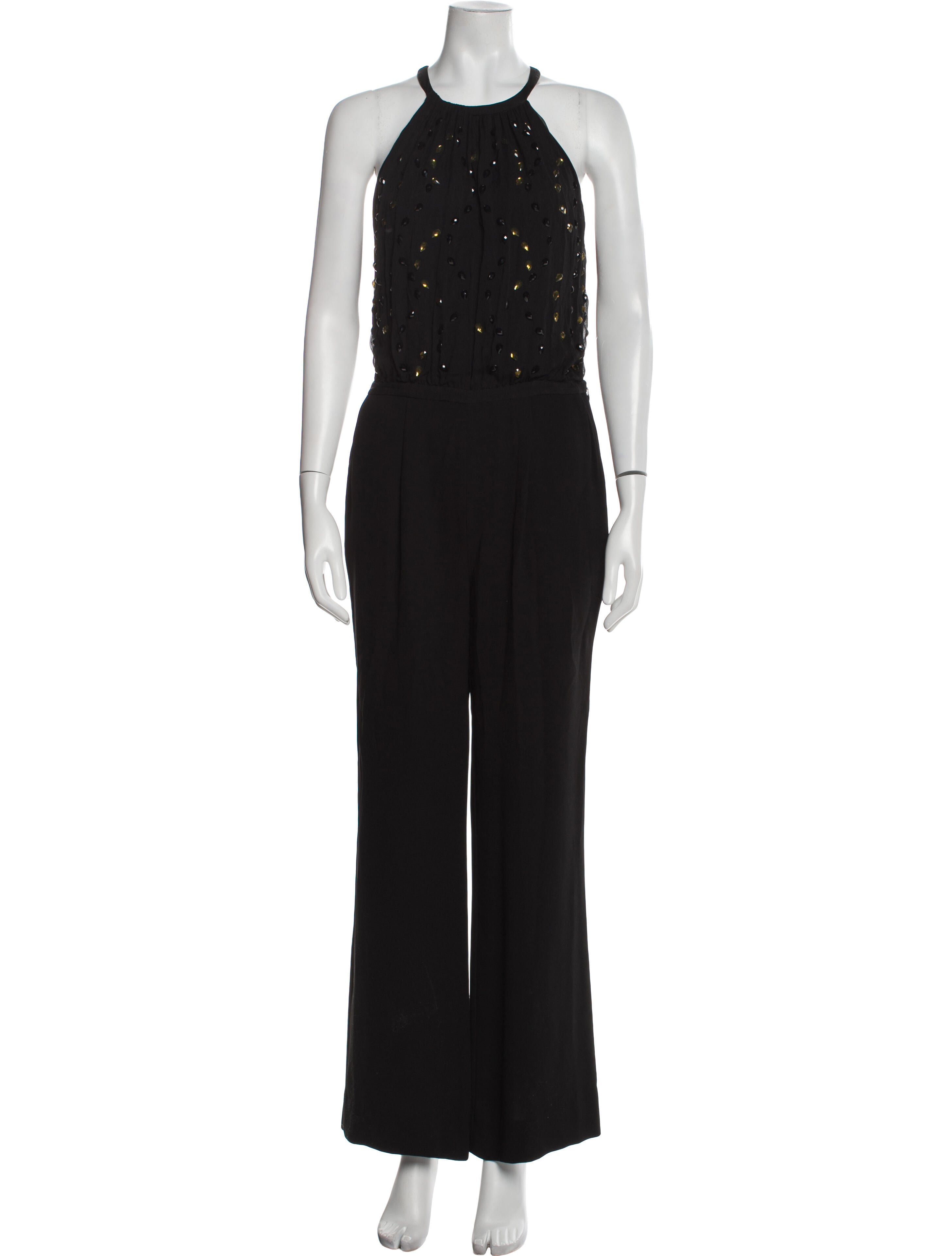 Diane von Furstenberg Scoop Neck Jumpsuit
