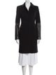 Diane von Furstenberg Wool Faux Fur Coat