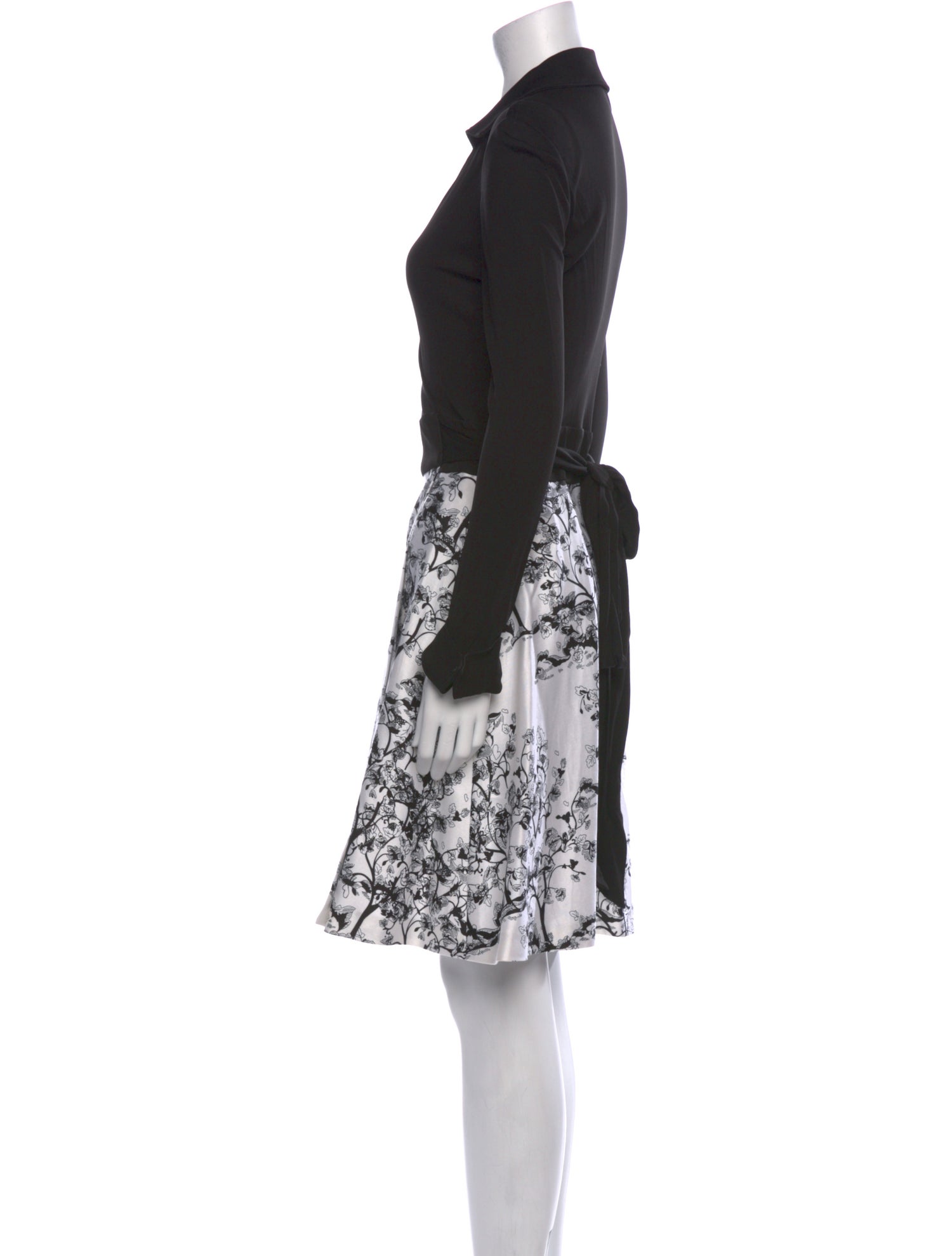 Diane von Furstenberg Printed Knee-Length Dress