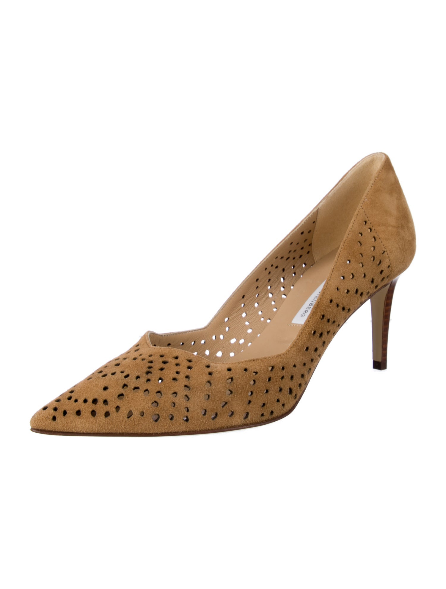 Diane von Furstenberg Suede Pumps