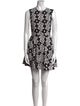 Diane von Furstenberg Floral Print Mini Dress