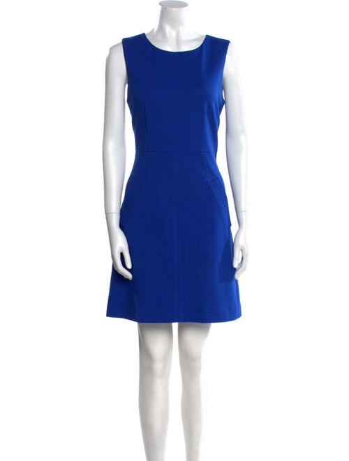 Diane von Furstenberg Crew Neck Mini Dress