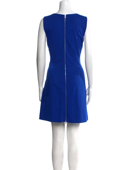 Diane von Furstenberg Crew Neck Mini Dress