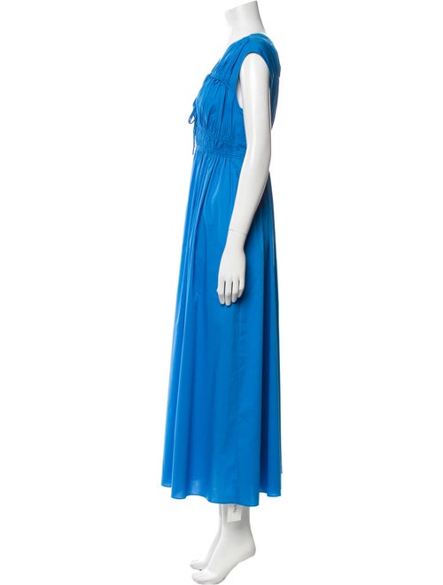 Diane von Furstenberg V-Neck Long Dress