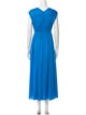 Diane von Furstenberg V-Neck Long Dress
