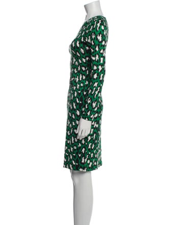 Diane von Furstenberg Silk Knee-Length Dress