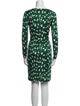 Diane von Furstenberg Silk Knee-Length Dress