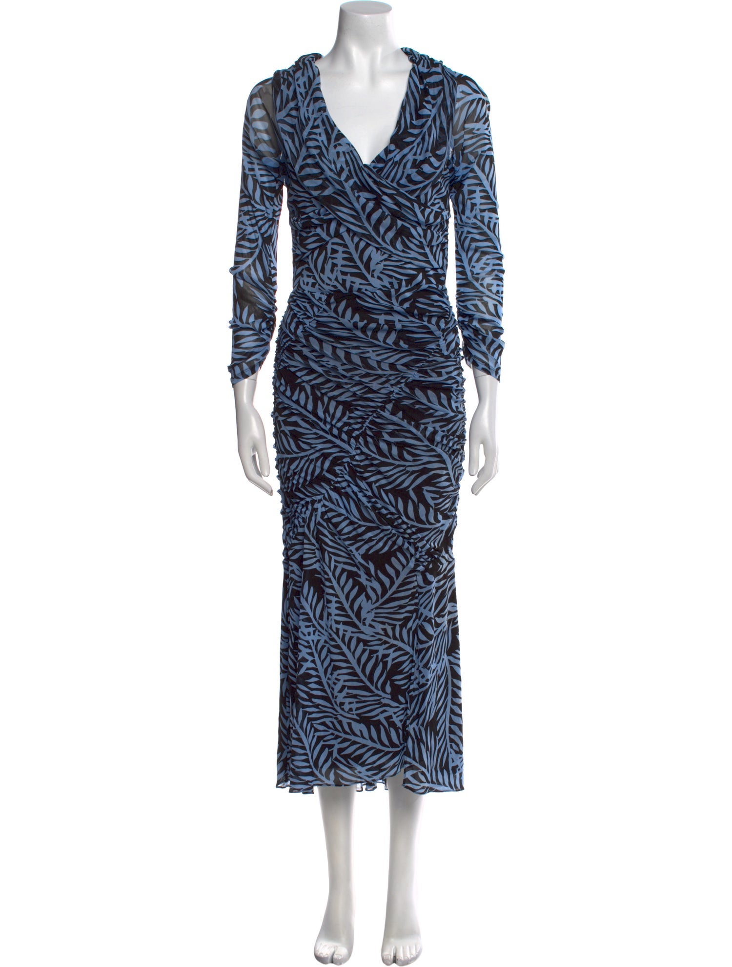 Diane von Furstenberg Printed Long Dress