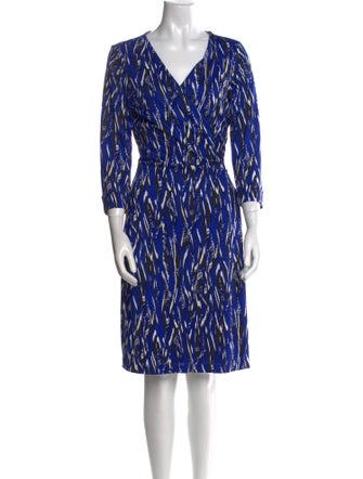 Diane von Furstenberg Silk Knee-Length Dress