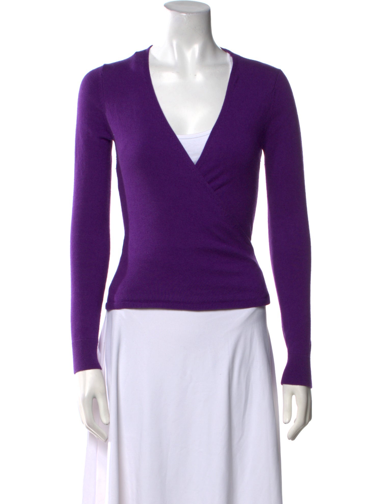 Diane von Furstenberg Cashmere V-Neck Sweater