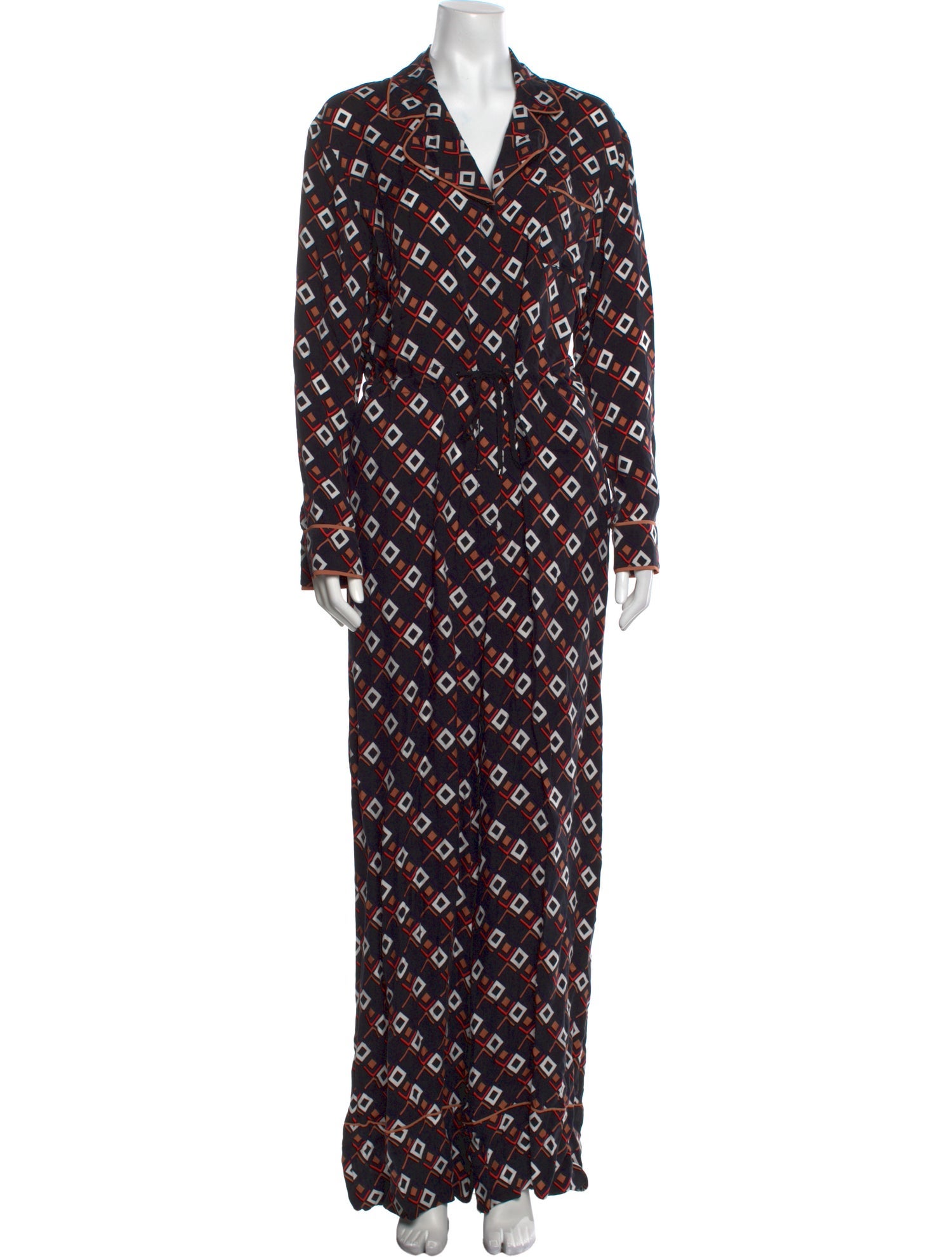 Diane von Furstenberg Printed Jumpsuit