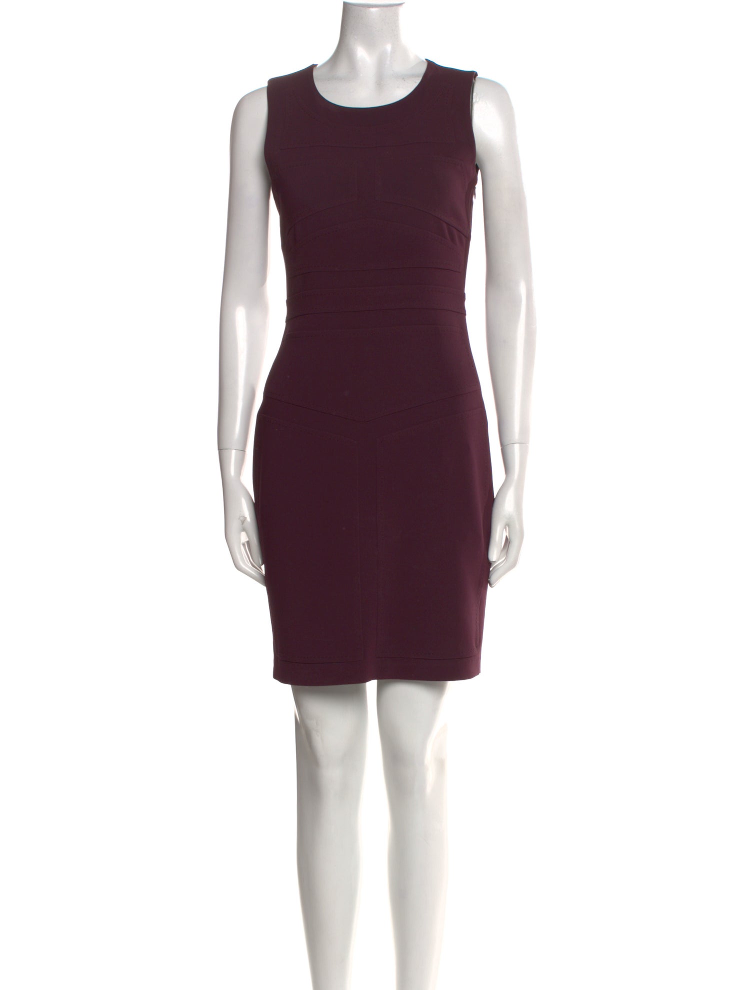 Diane von Furstenberg Scoop Neck Knee-Length Dress