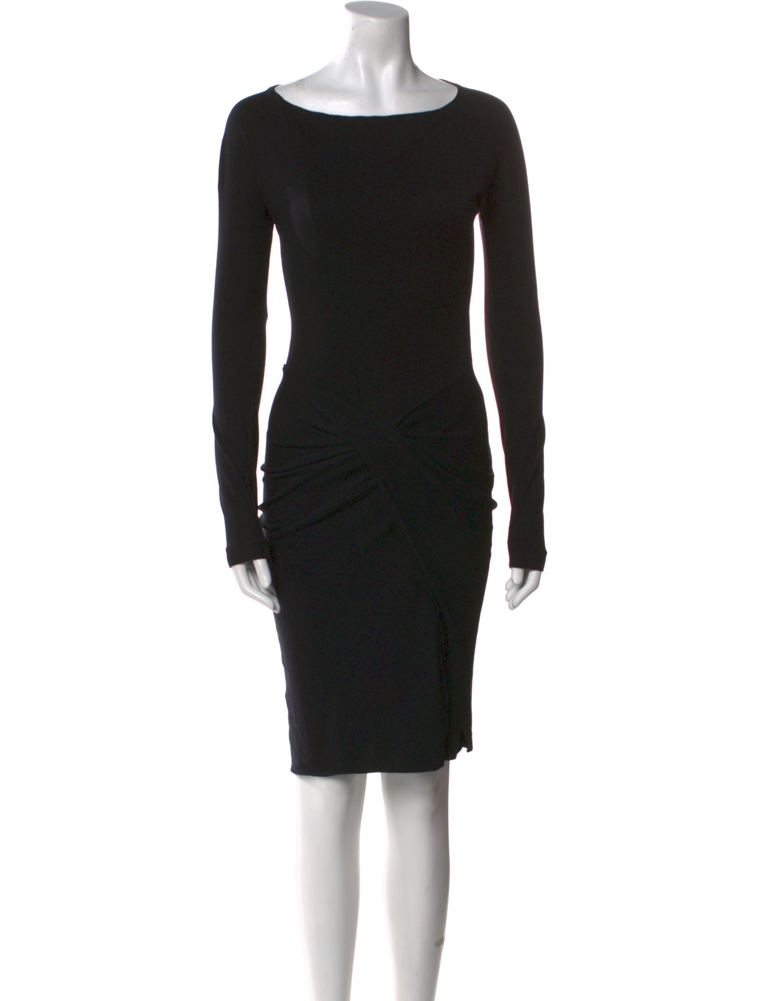 Diane von Furstenberg Bateau Neckline Knee-Length Dress